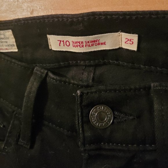 Levi's Super Skinny High Waisted 710 - Picture 4 of 4
